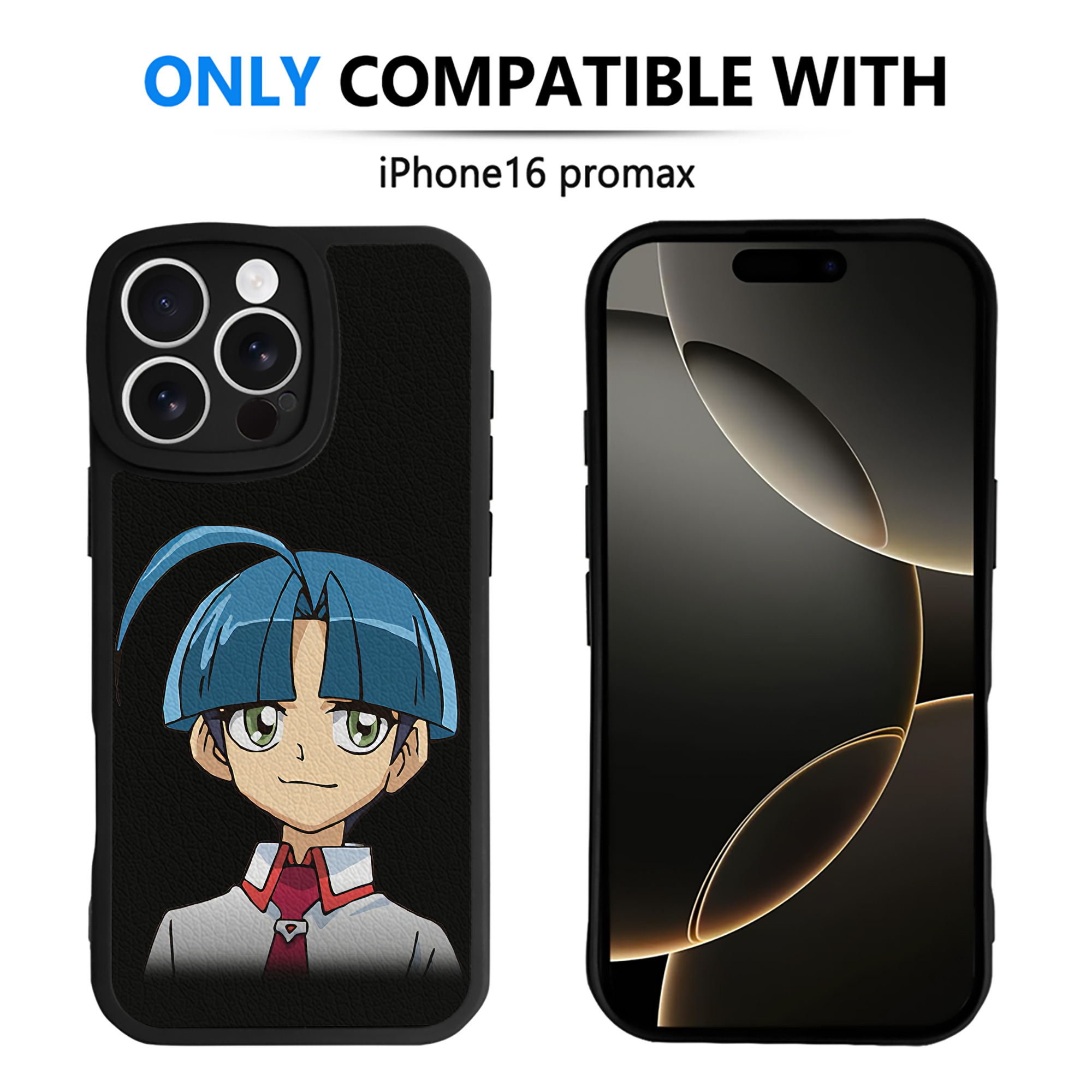 （画像用） 遊☆戯☆王 Yu-Gi-Oh! 【iPhone 16シリーズ対応】シリコンスマホケース（レザー調） 材質：シリコン